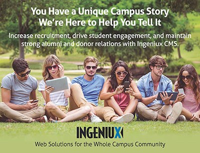 Ingeniux Highlights All-in-One Solution for the Campus Web at 2016 HighEdWeb Conference 
