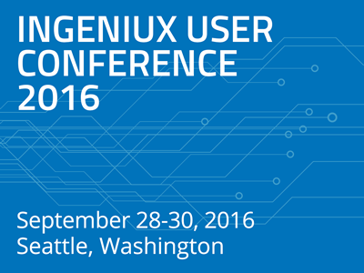 Dates Announced for the Ingeniux User Conference 2016