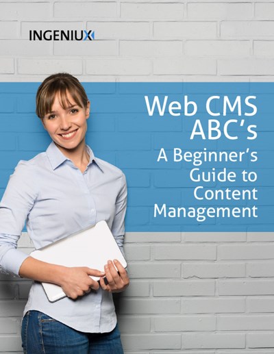 Ingeniux eBook Web CMS ABCs