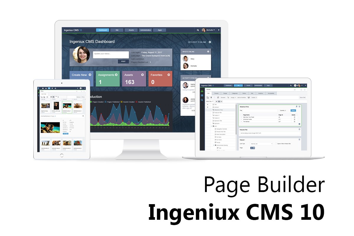 Ingeniux Blog Working with Page Builder in Ingeniux CMS 10