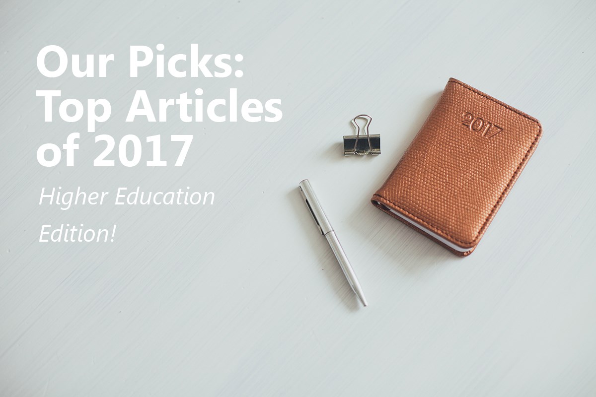 Ingeniux Blog Top 10 Articles on Digital Experience in 2017: EDU Edition