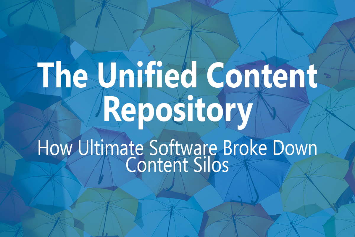 Ingeniux Blog How Ultimate Software Broke Down Content Silos by Building a Unified Content Repository