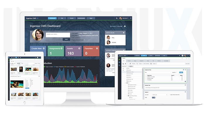 Ingeniux CMS 10.3 Rolls Out Over 260 Updates, Including Dynamic Content Management Features and Built-in Azure Application Insights
