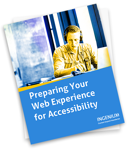 Prepare Your Web Experience for Accessibility eBook