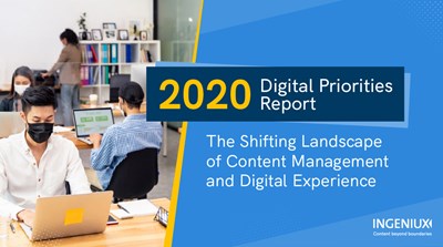 Ingeniux eBook 2020 Digital Priorities Report