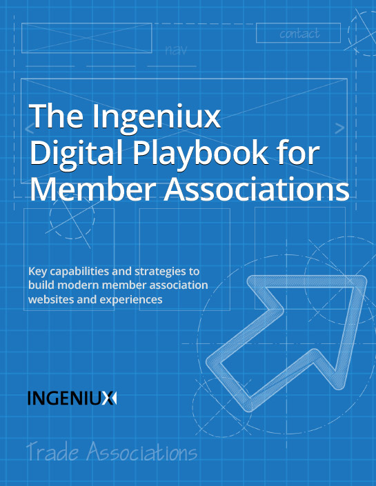 Ingeniux eBook Digital Playbook for Member Associations 