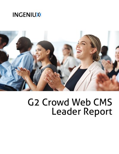 Ingeniux eBook G2 Crowd Web CMS Leader Report